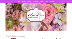 Desktop Screenshot of lucillesfloral.net
